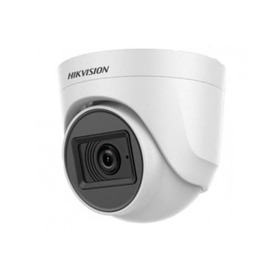 Caméra HIKVISION Interne Fixed Turret 2MP,IP67, IR30m, build-in mic 12M (DS-2CE76D0T-ITMFS)