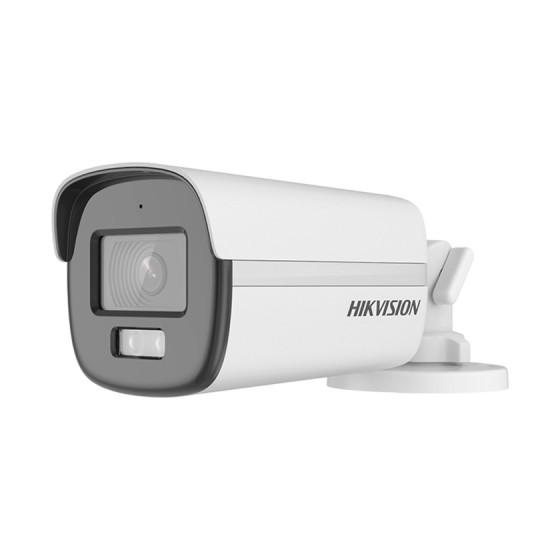 Caméra HIKVISION Externe Fixed Bullet 3k,IP67, IR20m, 24/7color imaging, build-in mic 12M (DS-2CE10KF0T-FS)