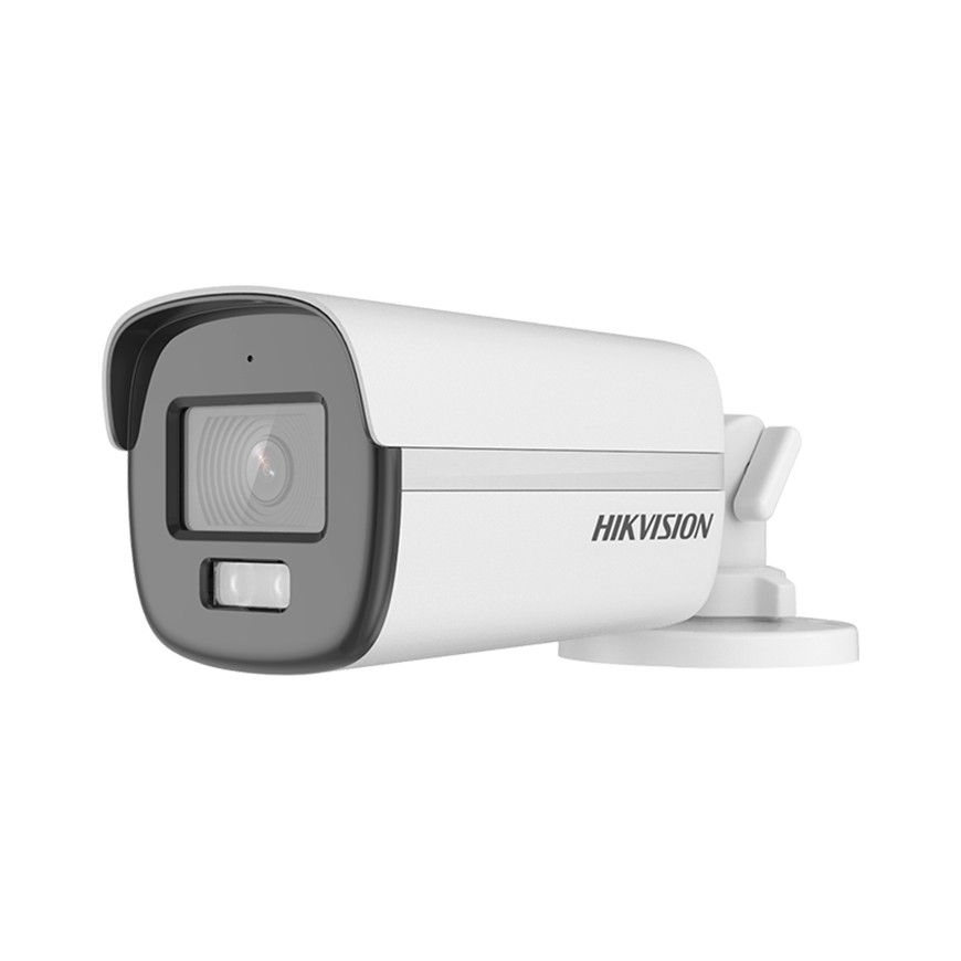 Caméra HIKVISION Externe Fixed Bullet 3k,IP67, IR20m, 24/7color imaging, build-in mic 12M (DS-2CE10KF0T-FS)