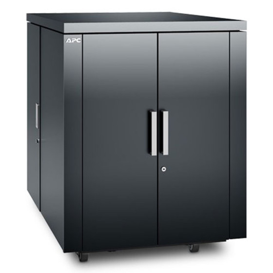 NetShelter CX 18U Secure Soundproofed Server Room in a Box Enclosure International