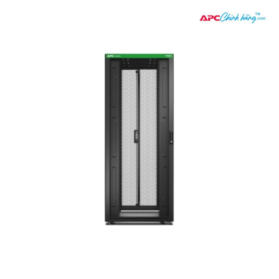 Easy Rack 800mm/48U/1000mm with Roof, Side panel,castors,feet and 4 Brackets, No Bottom, black