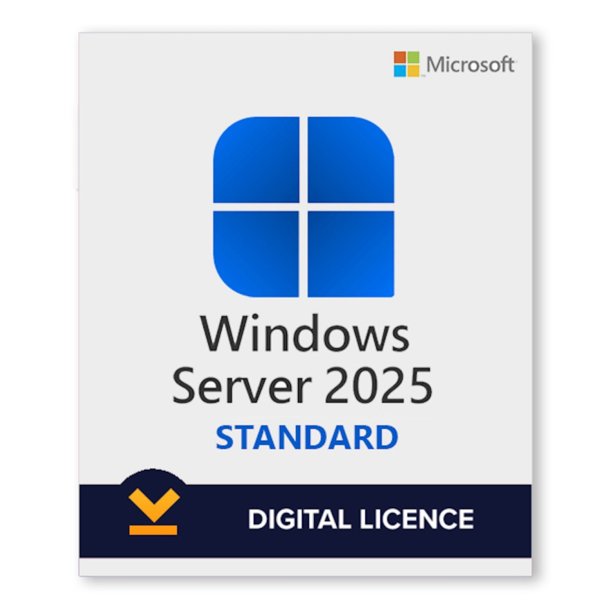 Windows Server 2025 Standard - 16 Core License Pack