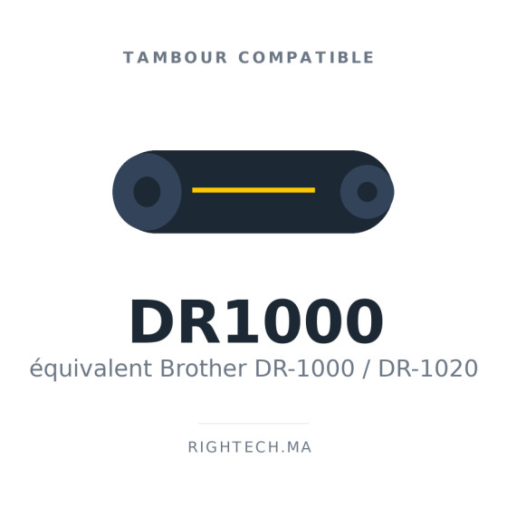 Tambour compatible Brother DR-1000 / DR-1020 (DR1000)