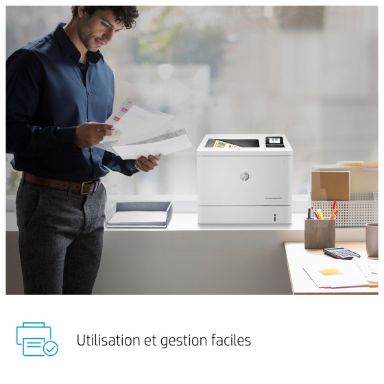 Imprimante Laser couleur HP LaserJet enterprise M554DN (7ZU81A)