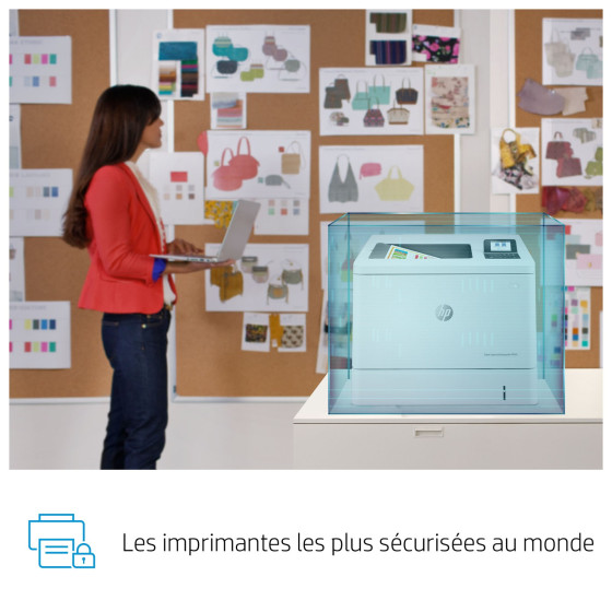 Imprimante Laser couleur HP LaserJet enterprise M554DN (7ZU81A)