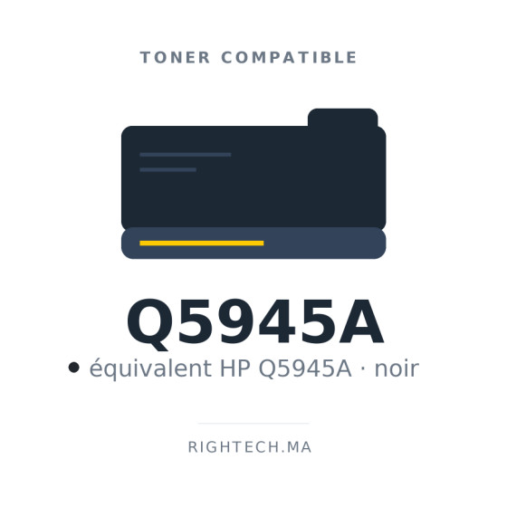 Toner compatible HP Q5945A noir