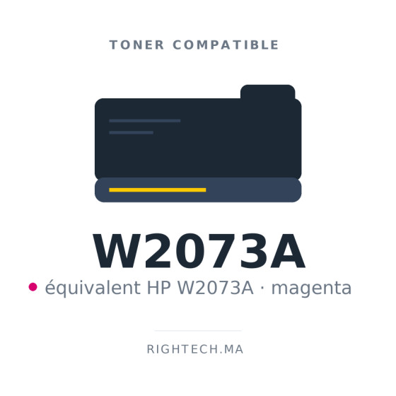 Toner compatible HP W2073A magenta