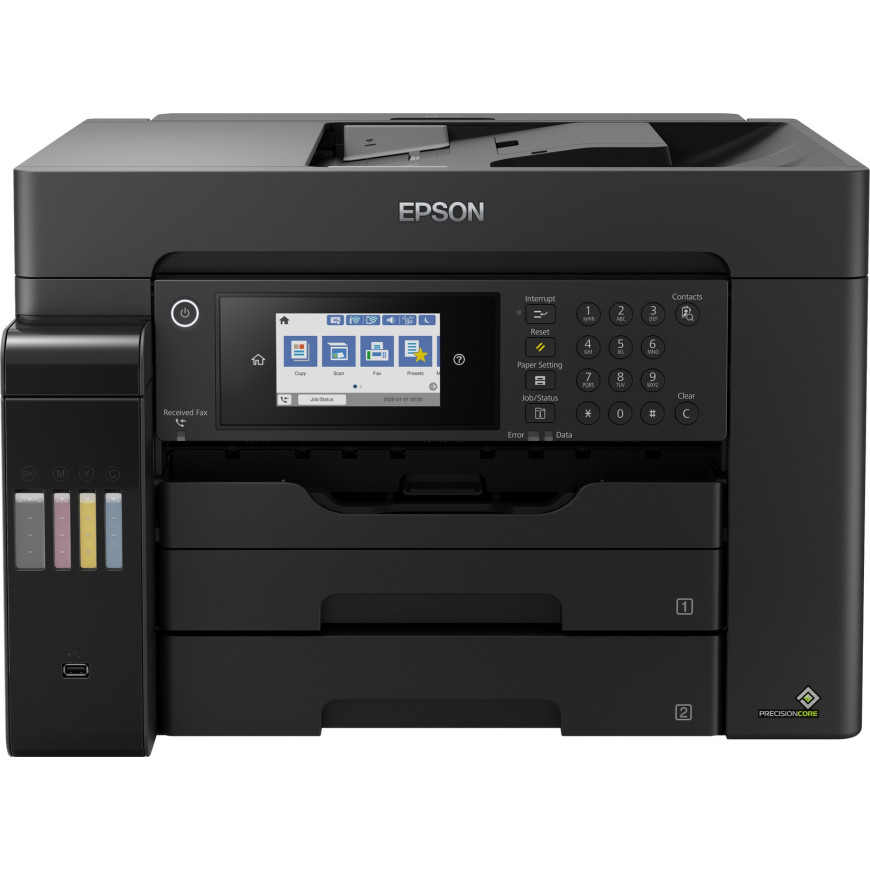 Imprimante Epson EcoTank L15160 A3+ multifonction à réservoirs rechargeables (C11CH71403)