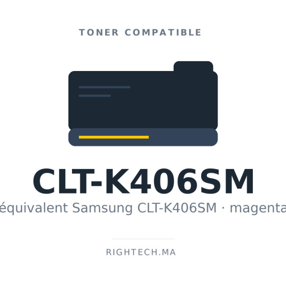 Toner compatible Samsung CLT-K406SM magenta