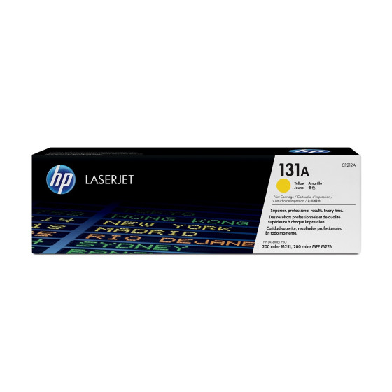 Toner HP 131A jaune (CF212A) - HP LaserJet d'origine
