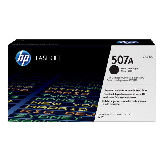 Toner HP 507A Noir (CE400A) - HP LaserJet d'origine