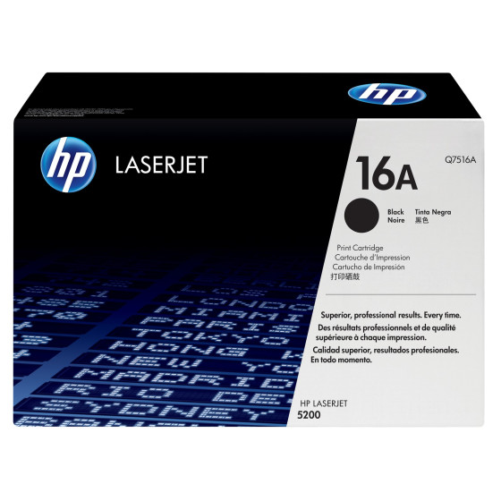 Toner HP 16A noir (Q7516A) - HP LaserJet d'origine