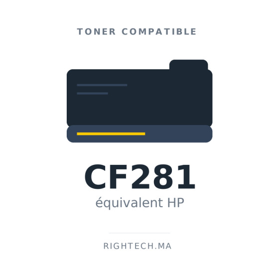 Toner compatible HP CF281 — 25 000 pages