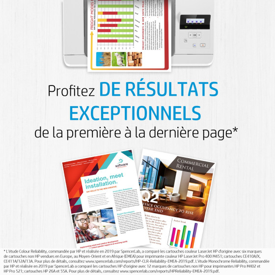 HP 504X noir (CE250XD) - pack de 2 toners grande capacité HP LaserJet d'origine