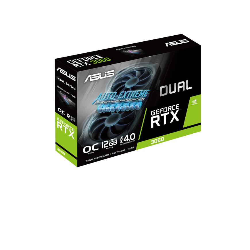 Carte graphique Asus dual GeForce rtx™ 3060 V2 OC edition (90YV0GB2-M0NA10)