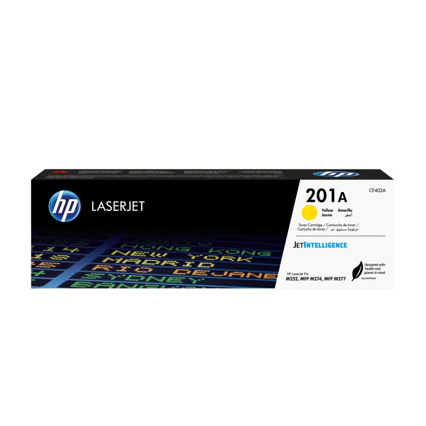 Toner HP 201A jaune (CF402A) - HP LaserJet d'origine