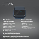 Epson EF-22N – Mini projecteur Laser intelligent Full HD (V11HB38440)