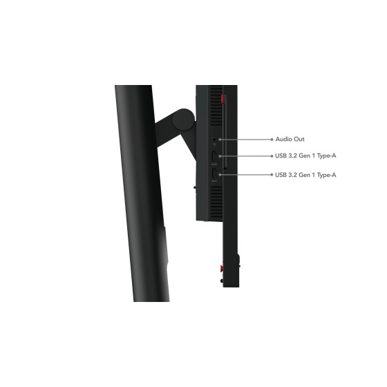 Écran plat 24" Lenovo ThinkVision T24V-30 (63D8MAT3EU)