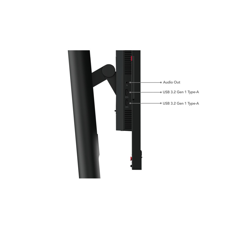 Écran plat 24" Lenovo ThinkVision T24V-30 (63D8MAT3EU)