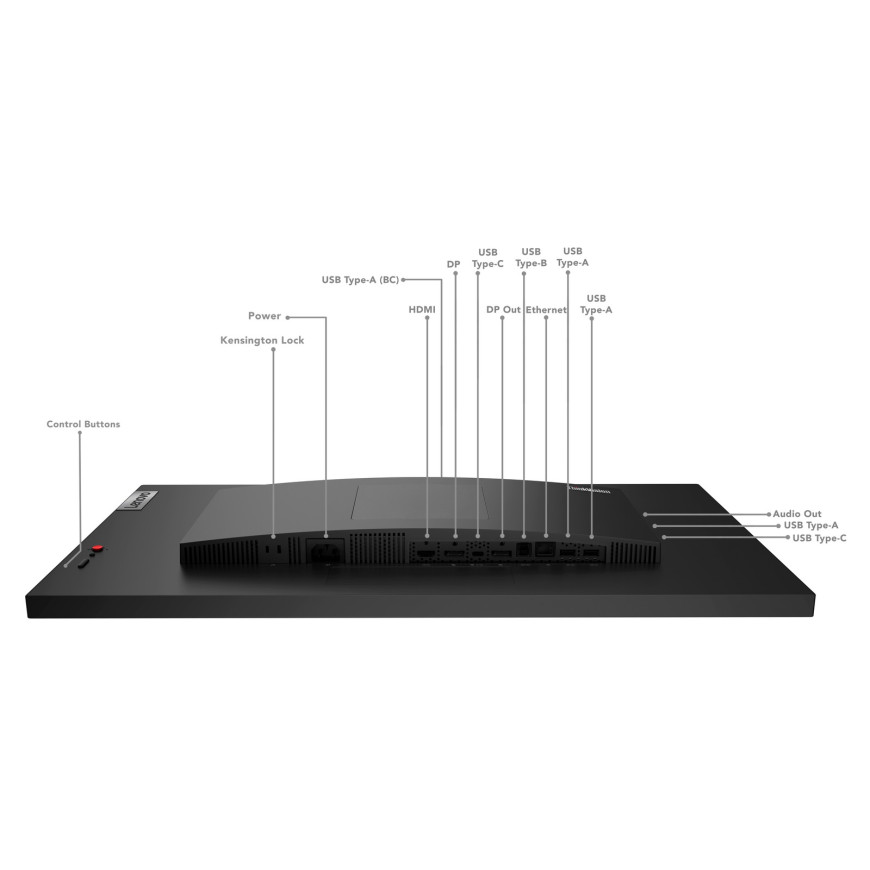 Écran plat 27" Lenovo ThinkVision P27H-30 (63A1GAT1EU)