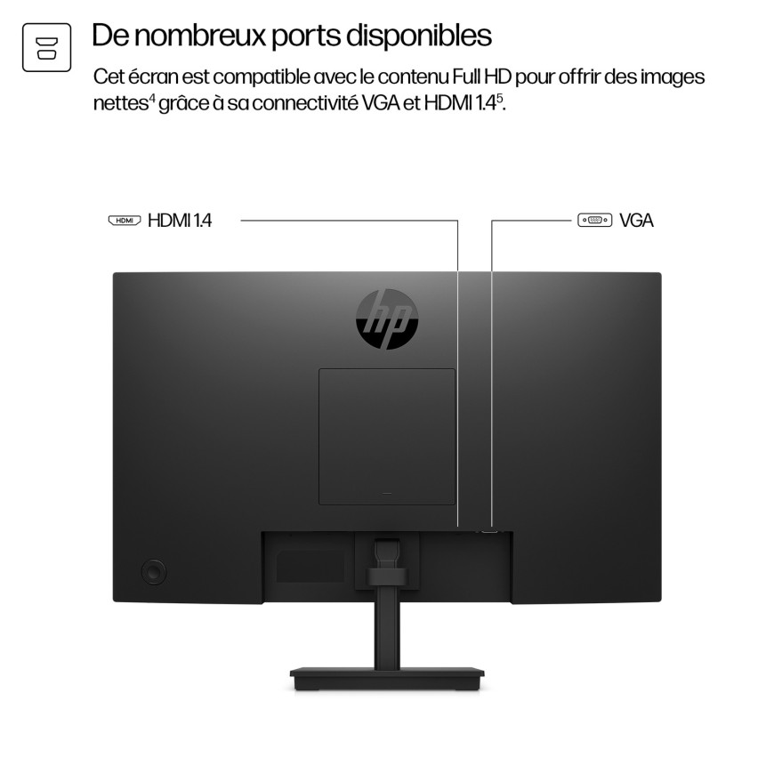 Écran 24" Full HD HP S3 Pro 324PV (9U5C1AA)