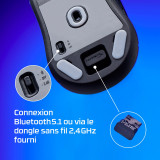 Souris gamer sans fil HyperX Pulsefire Haste 2 Mini (7D388AA)