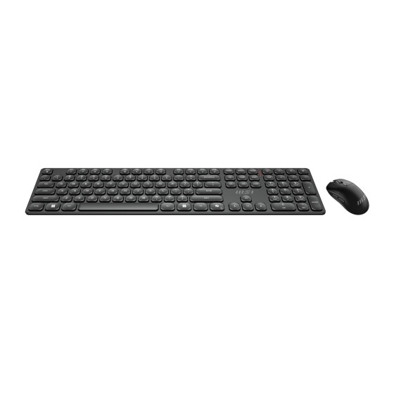 Ensemble clavier et souris sans fil MSI FORGE K210 - Qwerty (S11-43US221-Y92)