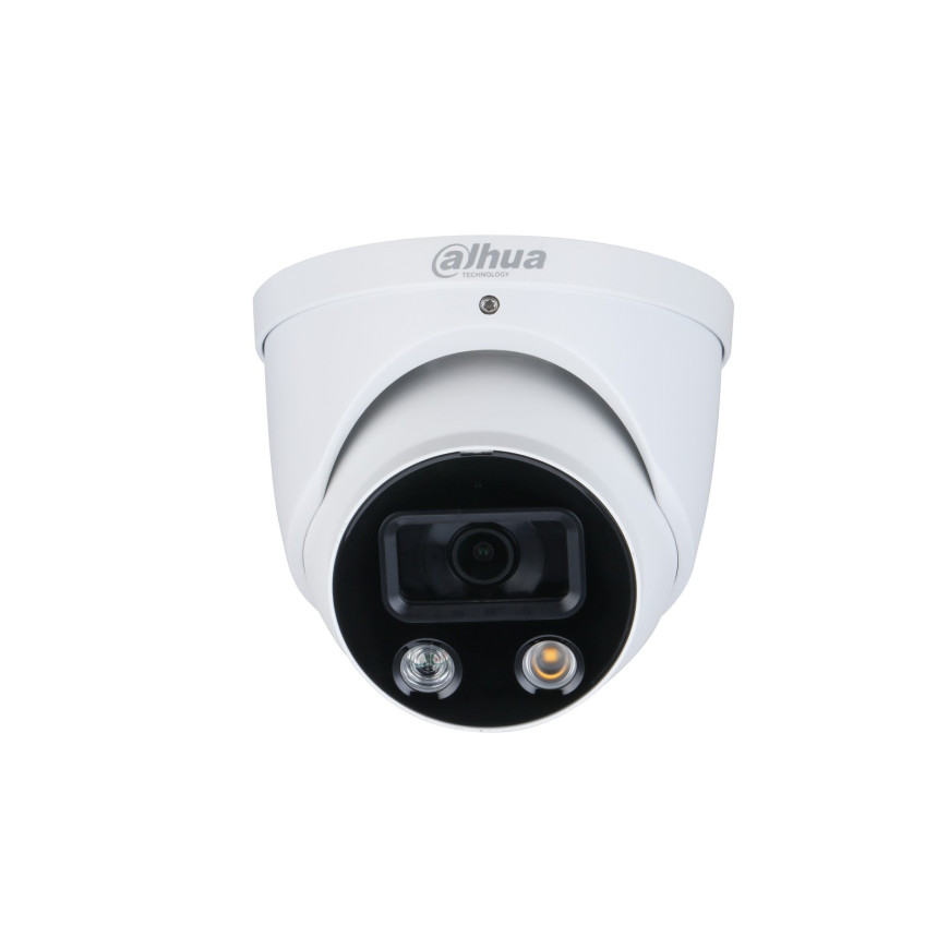 Camera Dahua IPC-HDW3449H-AS-PV 4MP Eyeball Fixed 2.8mm Entry Full-color Audio Active Deterrence