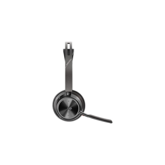 Poly Voyager Focus 2 MSTeams Certified USB-C-C Headset +USB-C/A Adapter +Charging Stand (9T9J6AA-AC3)