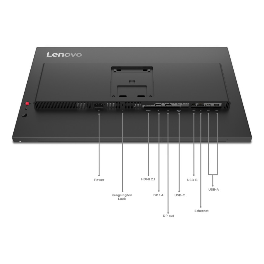 Écran Lenovo ThinkVision P27QD 27" QHD 120Hz Eyesafe IPS (64B3GAT2EU)