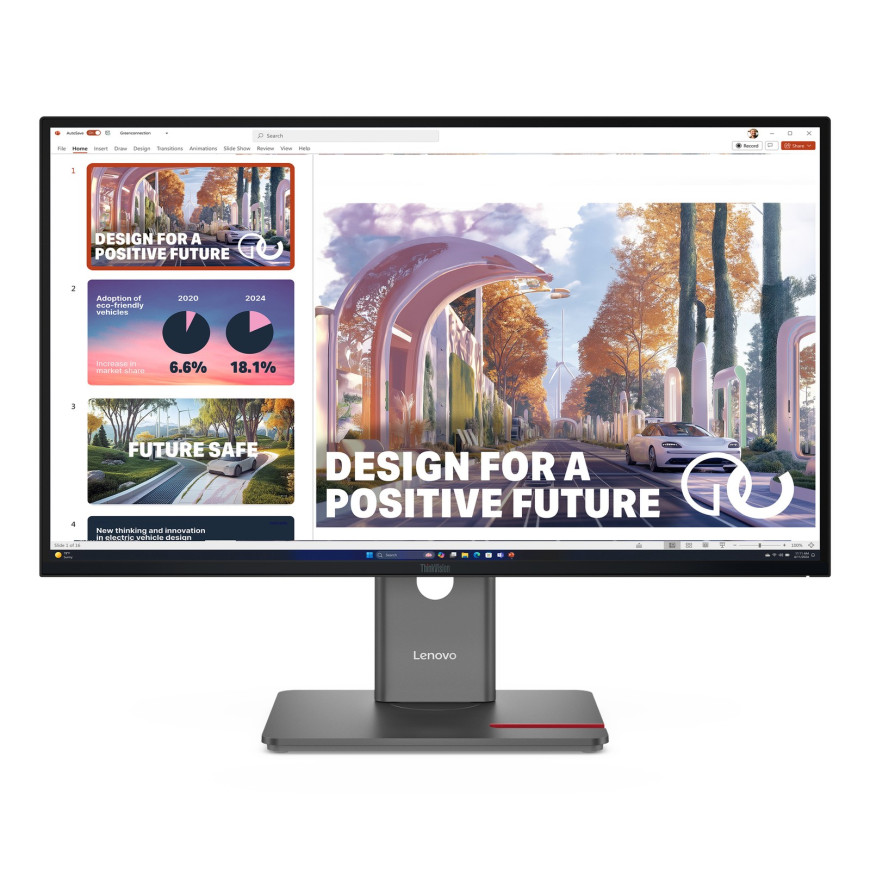 Écran Lenovo ThinkVision P27QD 27" QHD 120Hz Eyesafe IPS (64B3GAT2EU)