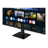 Écran Samsung Smart Série 5 32'' FHD 16:9 60Hz Borderless - Moniteur PC polyvalent (LS32FM500EUXEN)