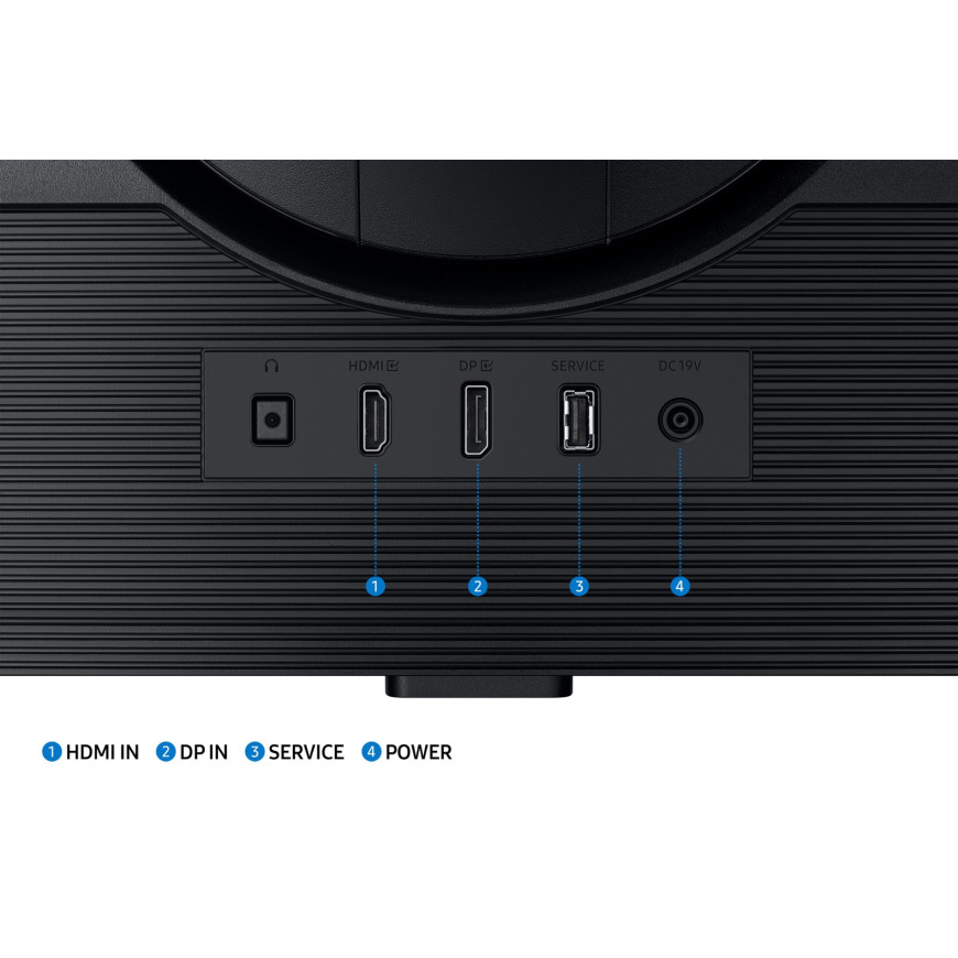 Écran Gaming Samsung Odyssey G5 G50D 32'' Flat 16:9 180Hz 1ms Borderless HAS (LS32DG500EUXEN)