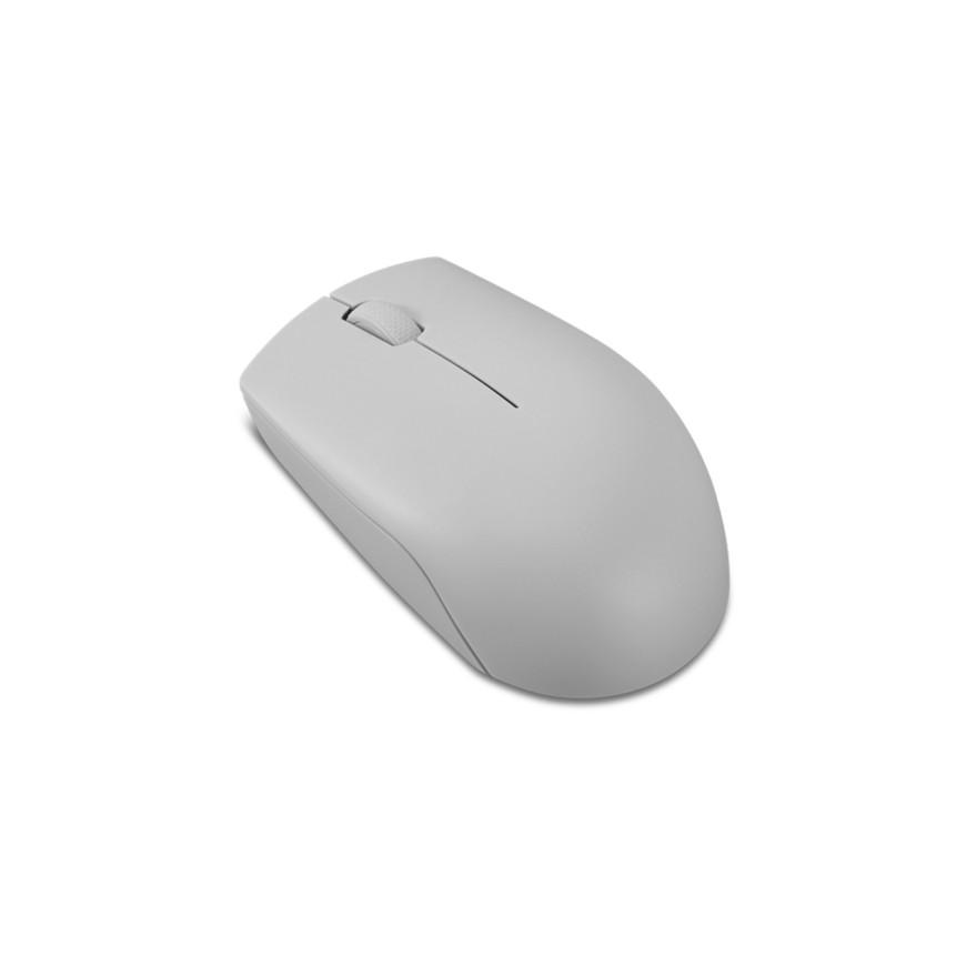 Souris Lenovo compacte sans fil 300 - Arctic Grey, avec batterie (GY51L15678)