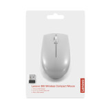 Souris Lenovo compacte sans fil 300 - Arctic Grey, avec batterie (GY51L15678)