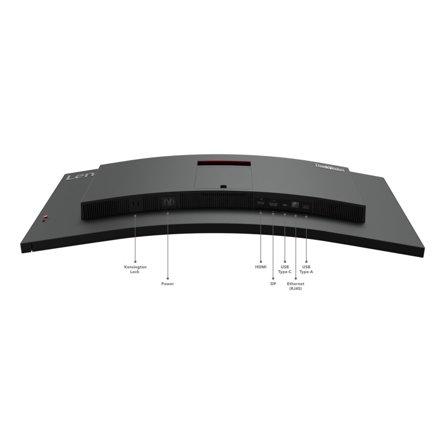 Ecran Lenovo 63D4GAT1EU ThinkVision T34w-30 LED Display 86,4 Cm (34') 3440 X 1440 Pixels Wide Quad HD Noir