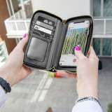 Etui CELLY VENERE Portefeuille UP TO 6.5 BLACK