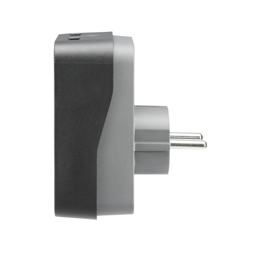 APC Essential SurgeArrest 1 Outlet 2 USB Ports Black 230V Germany
