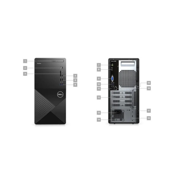 Ordinateur de bureau Dell Vostro 3888 i3 (N204VD3888EMEA03-P)
