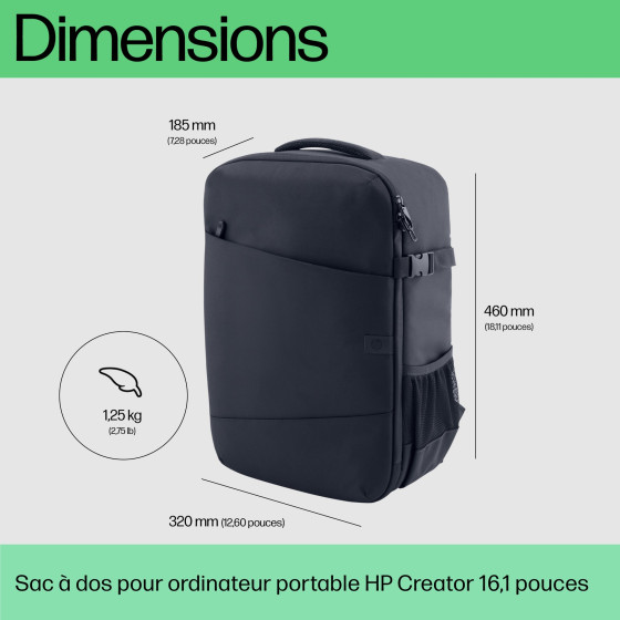 HP 16,1 " Backpack REATOR DKNLAPTOP