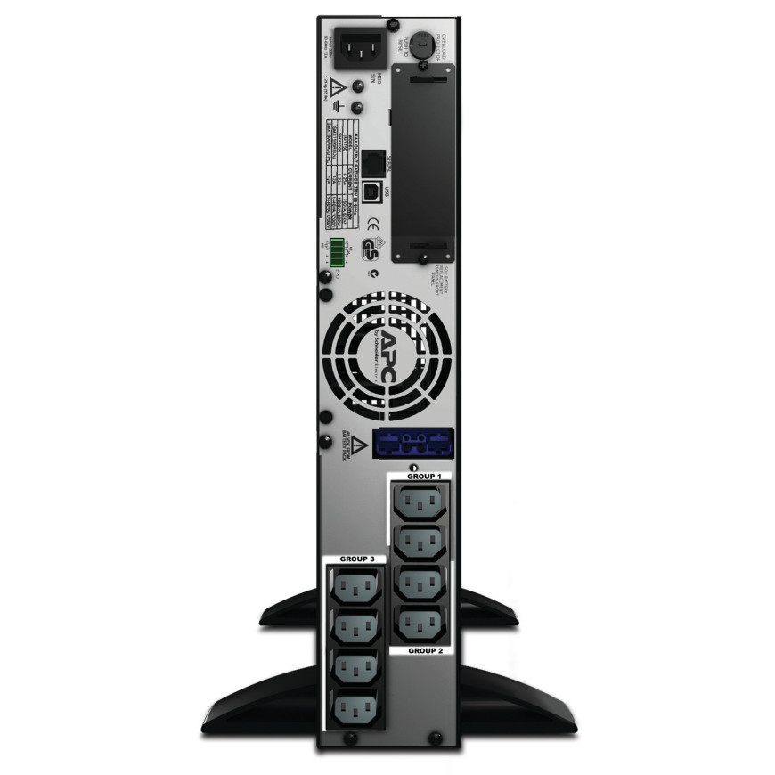 Onduleur line-interactive APC 1500VA Smart-UPS X - rack/tower (SMX1500RMI2U)