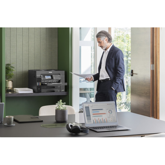 Imprimante Epson EcoTank L15160 A3+ multifonction à réservoirs rechargeables (C11CH71403)