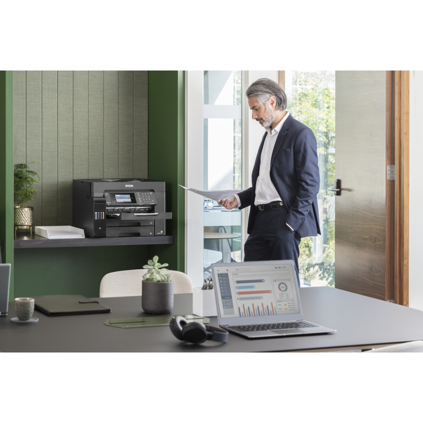 Imprimante Epson EcoTank L15160 A3+ multifonction à réservoirs rechargeables (C11CH71403)