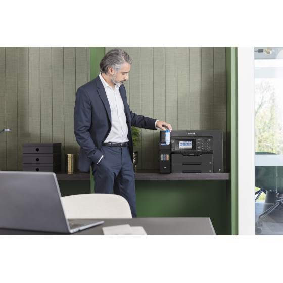 Imprimante Epson EcoTank L15160 A3+ multifonction à réservoirs rechargeables (C11CH71403)