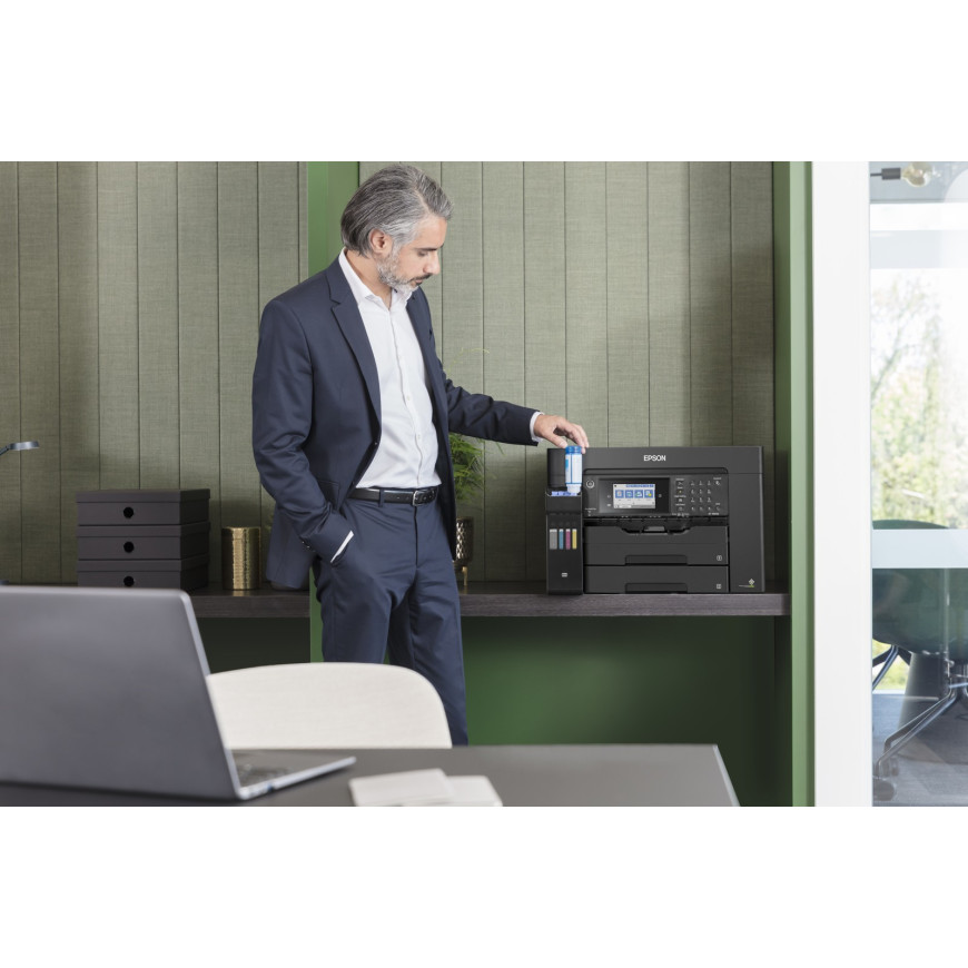 Imprimante Epson EcoTank L15160 A3+ multifonction à réservoirs rechargeables (C11CH71403)