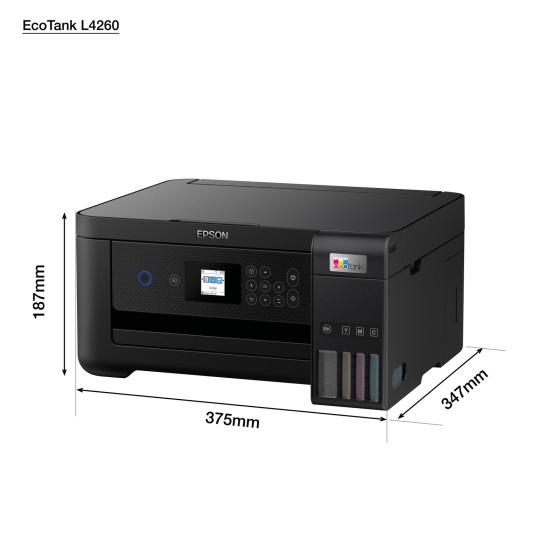 Imprimante multifonction à réservoirs rechargeables Epson EcoTank L4260 (C11CJ63411)