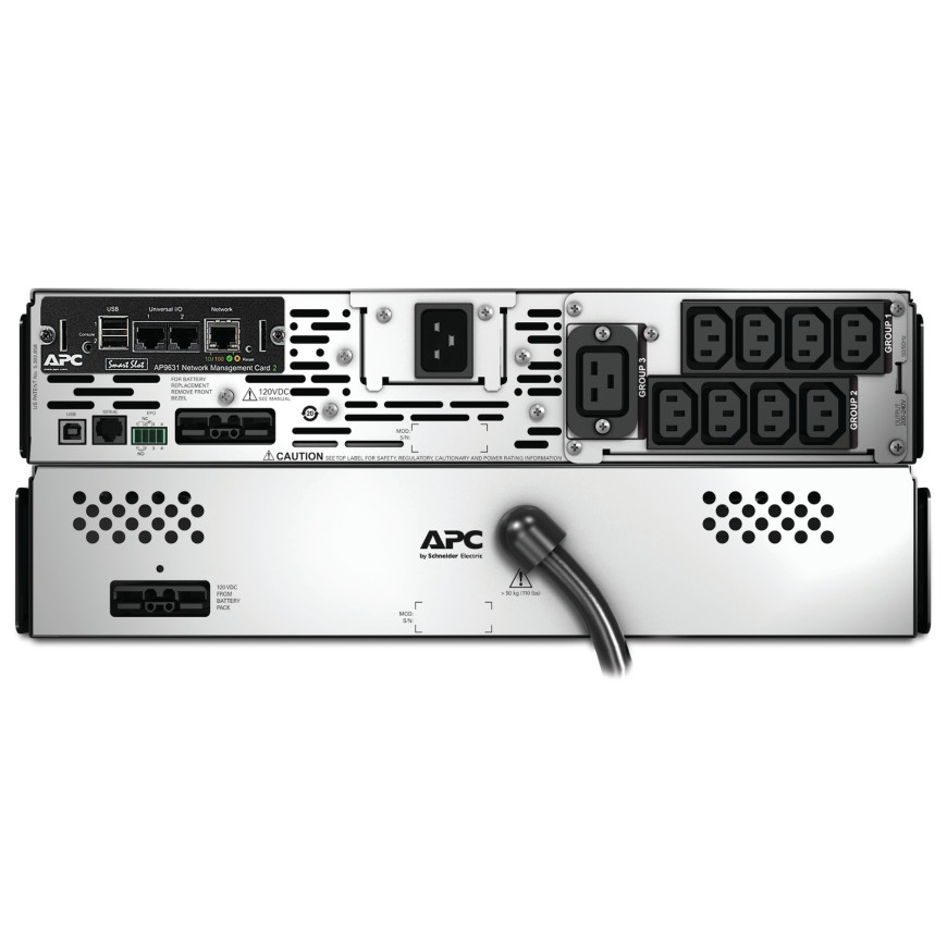 Onduleur line interactive APC Smart-UPS X 3000VA rack/tower LCD 200-240V avec carte réseau