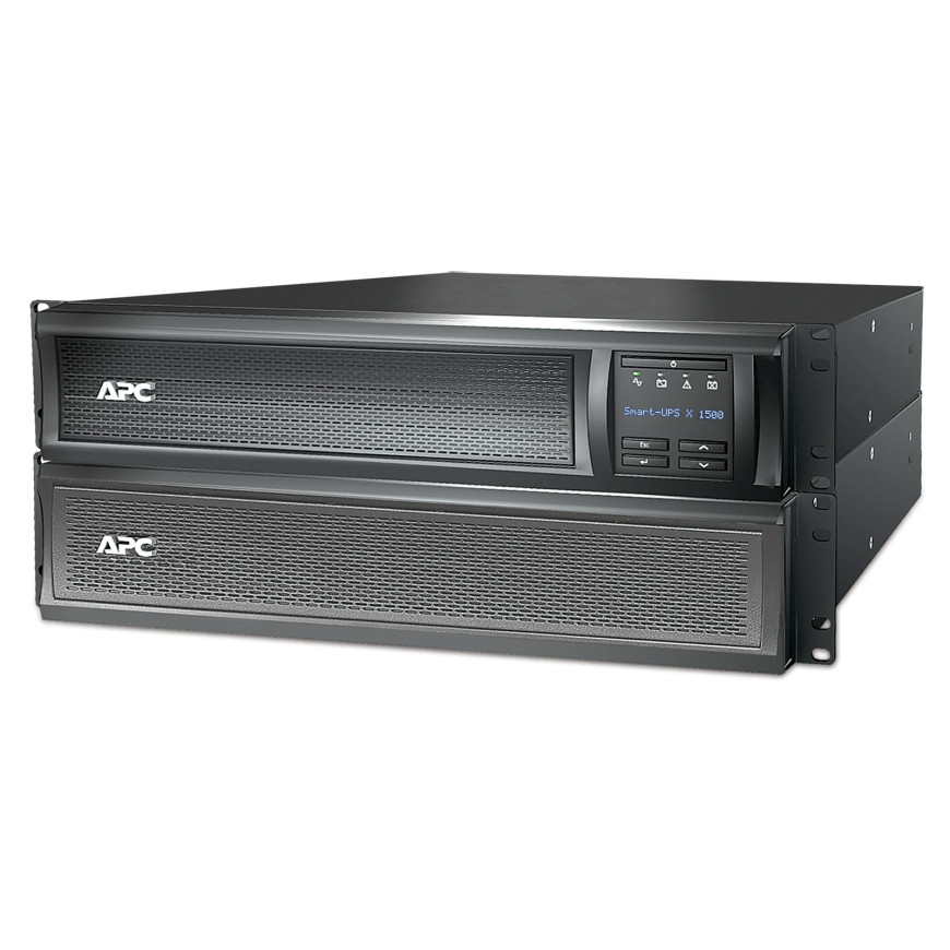 Onduleur line interactive APC Smart-UPS X 1500VA rack/tower LCD 230V avec carte réseau