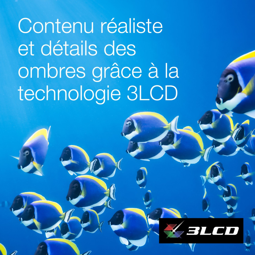Epson EF-22N – Mini projecteur Laser intelligent Full HD (V11HB38440)