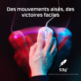 Souris de jeu filaire HyperX Pulsefire Haste 2 (6N0A7AA)